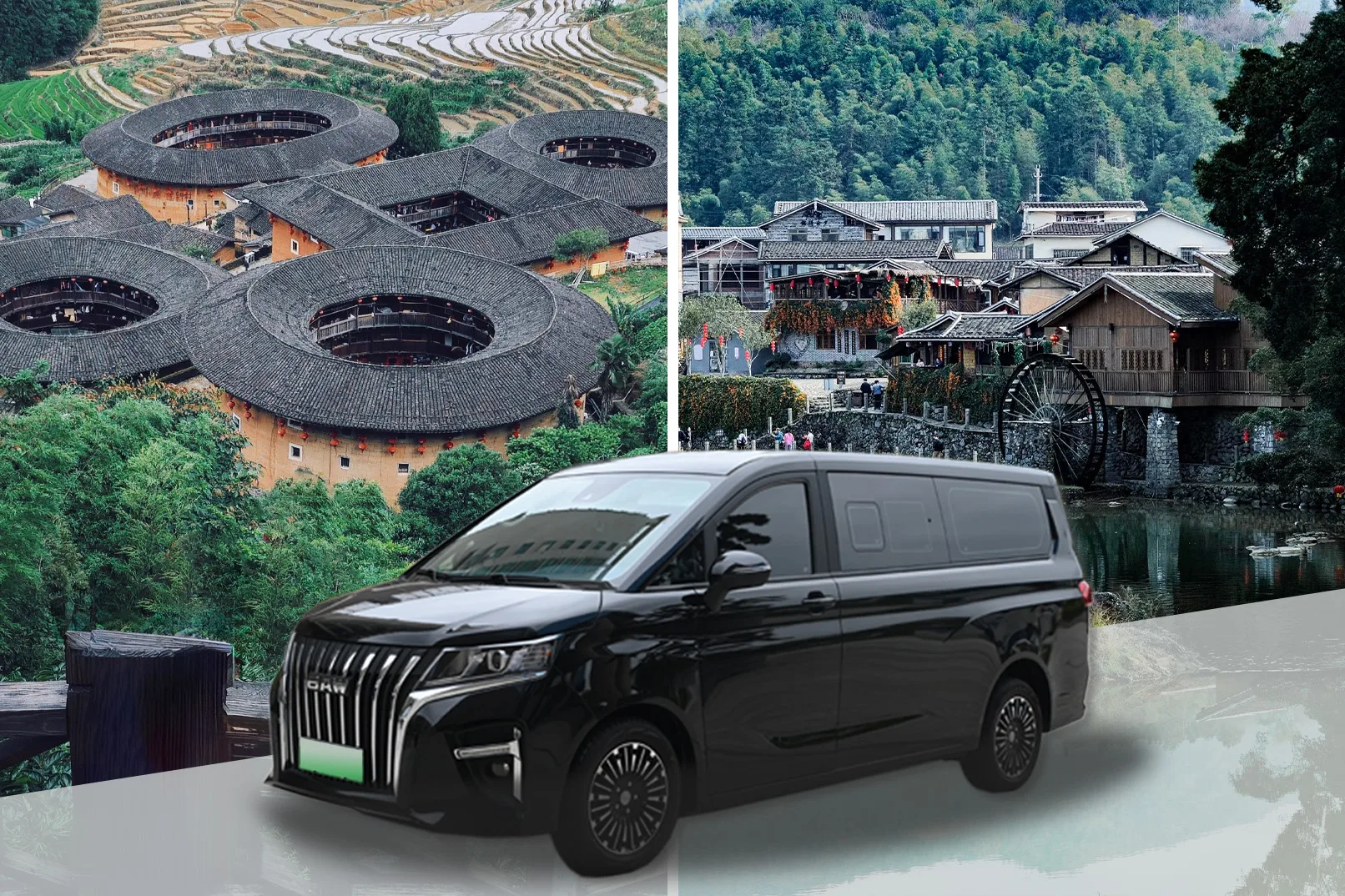 福建土樓私人包車一日遊與雲水謠自由行